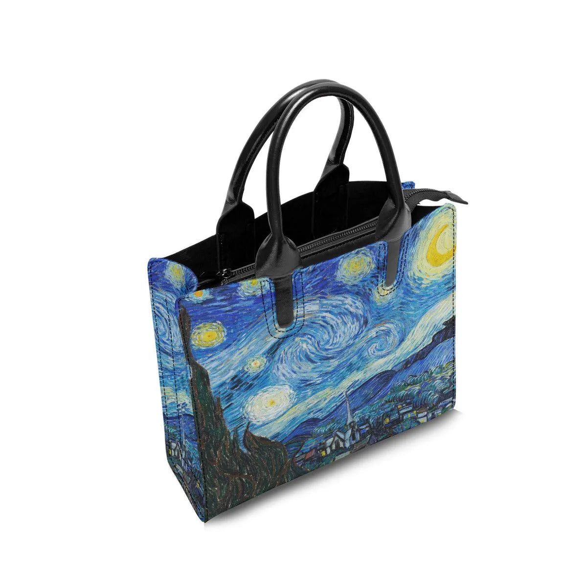 The Starry Night Van Gogh Art Fashion Handbag