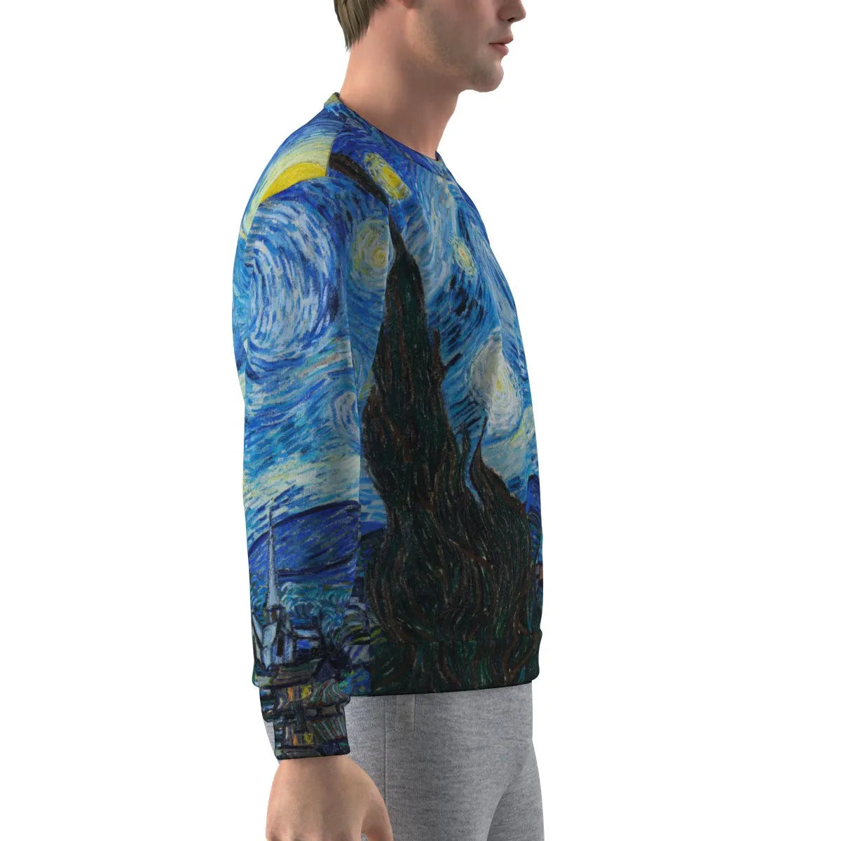 The Starry Night Van Gogh Art Sweatshirt