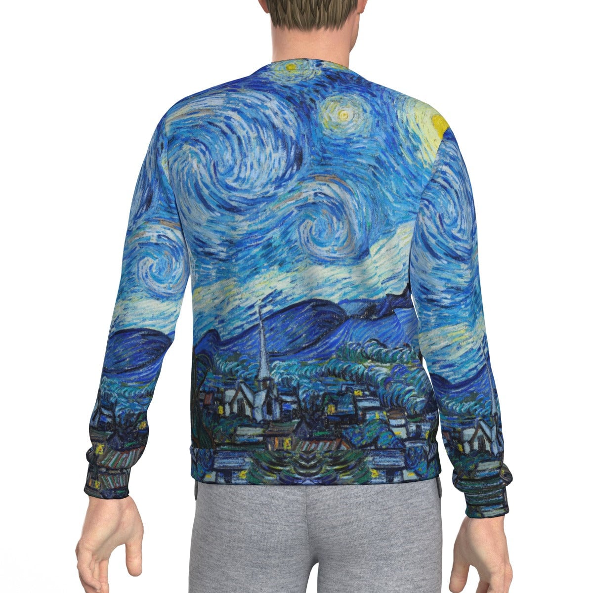 The Starry Night Van Gogh Art Sweatshirt