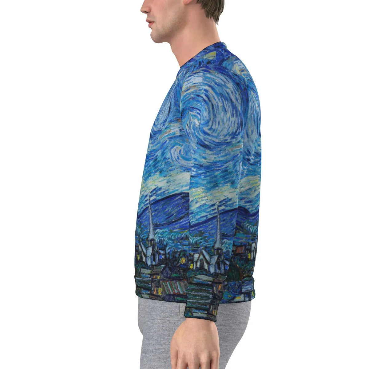 The Starry Night Van Gogh Art Sweatshirt