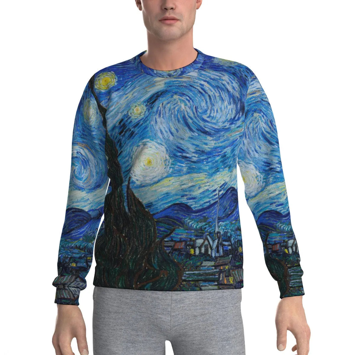 The Starry Night Van Gogh Art Sweatshirt