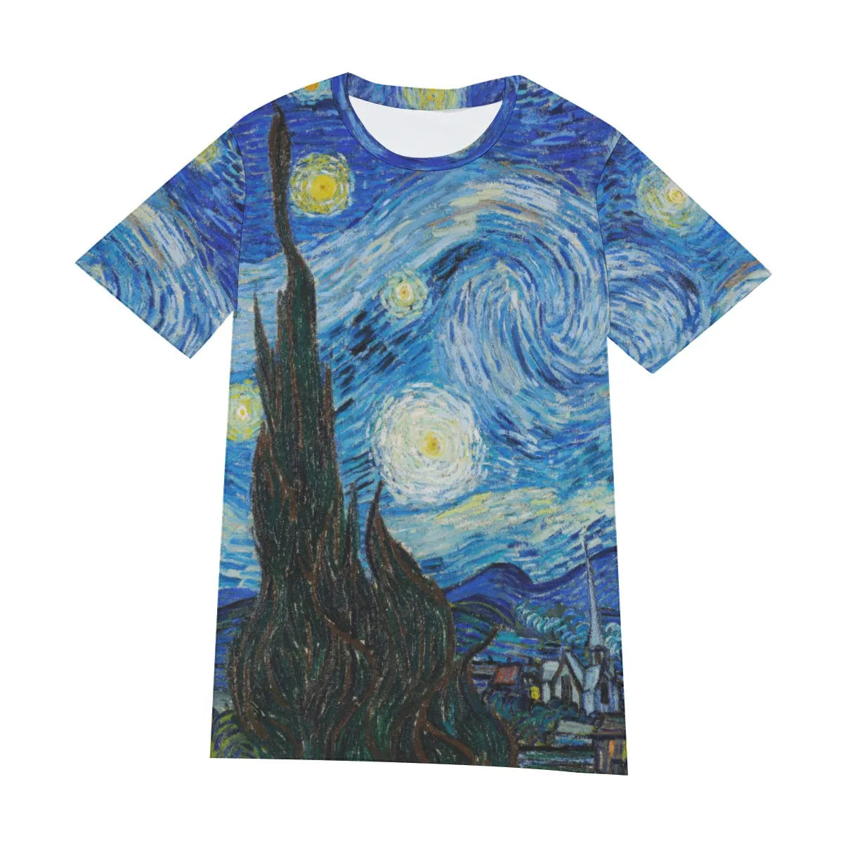 The Starry Night Van Gogh Art T-Shirt