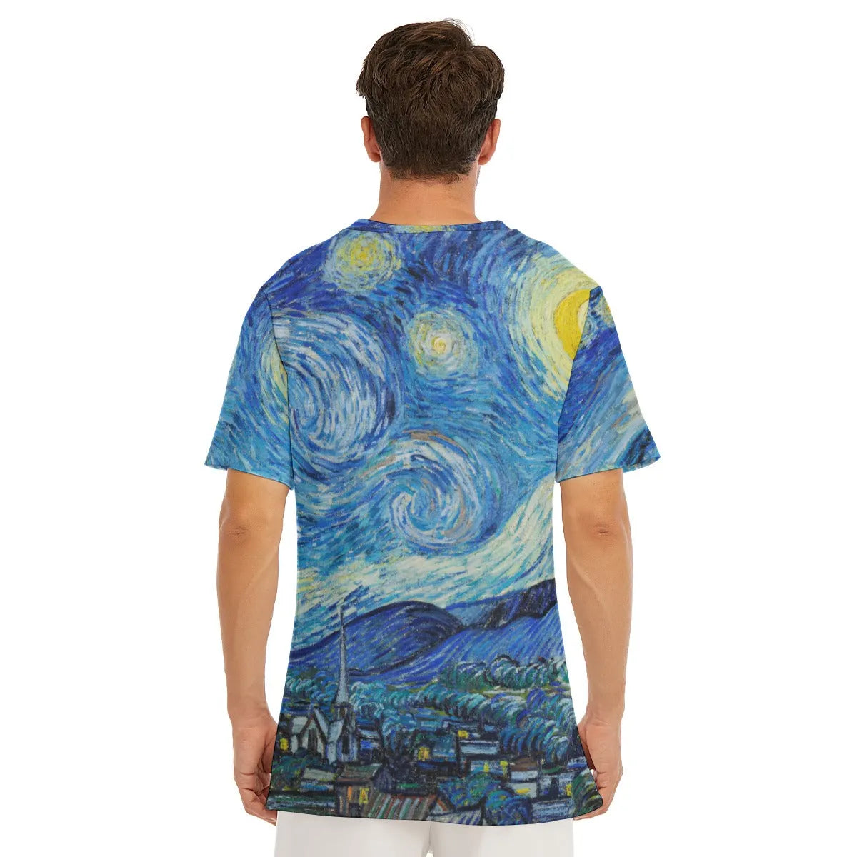 The Starry Night Van Gogh Art T-Shirt