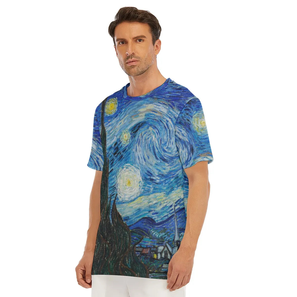 The Starry Night Van Gogh Art T-Shirt