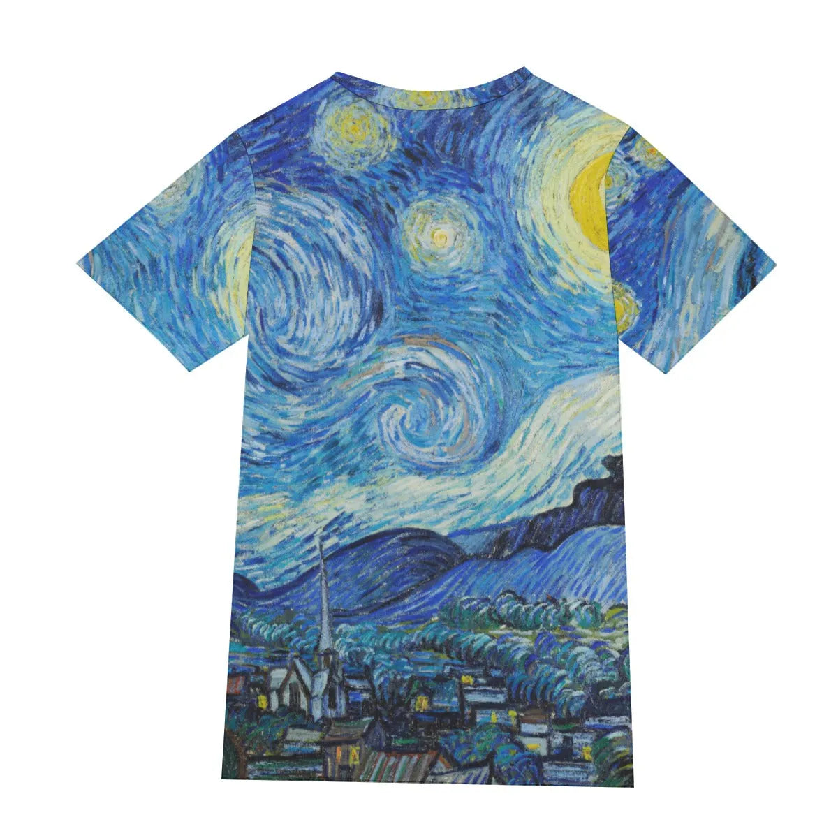 The Starry Night Van Gogh Art T-Shirt