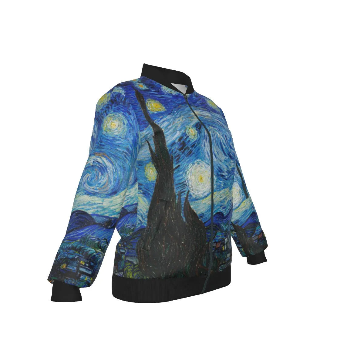 The Starry Night Van Gogh Art Women’s Bomber Jacket