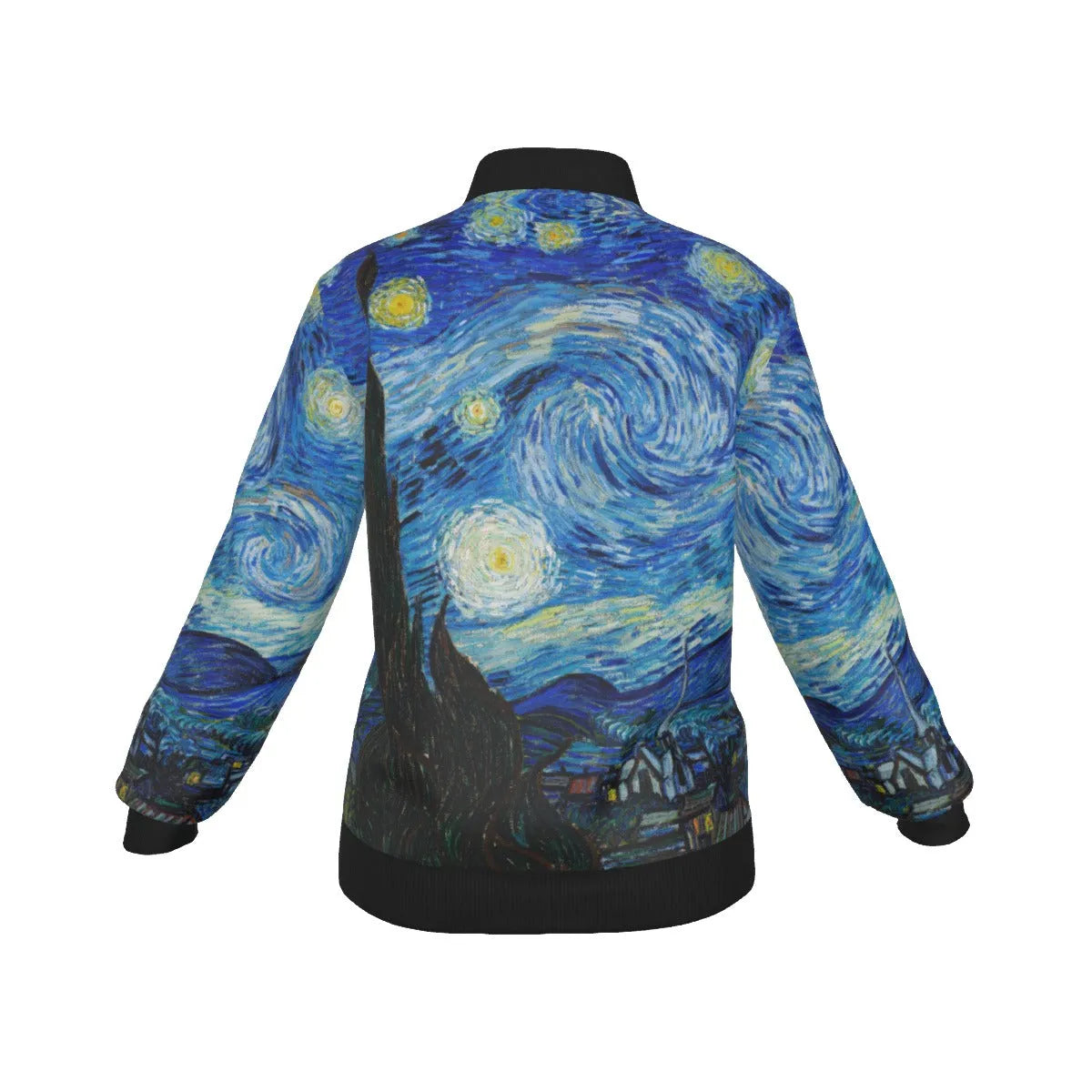 The Starry Night Van Gogh Art Women’s Bomber Jacket