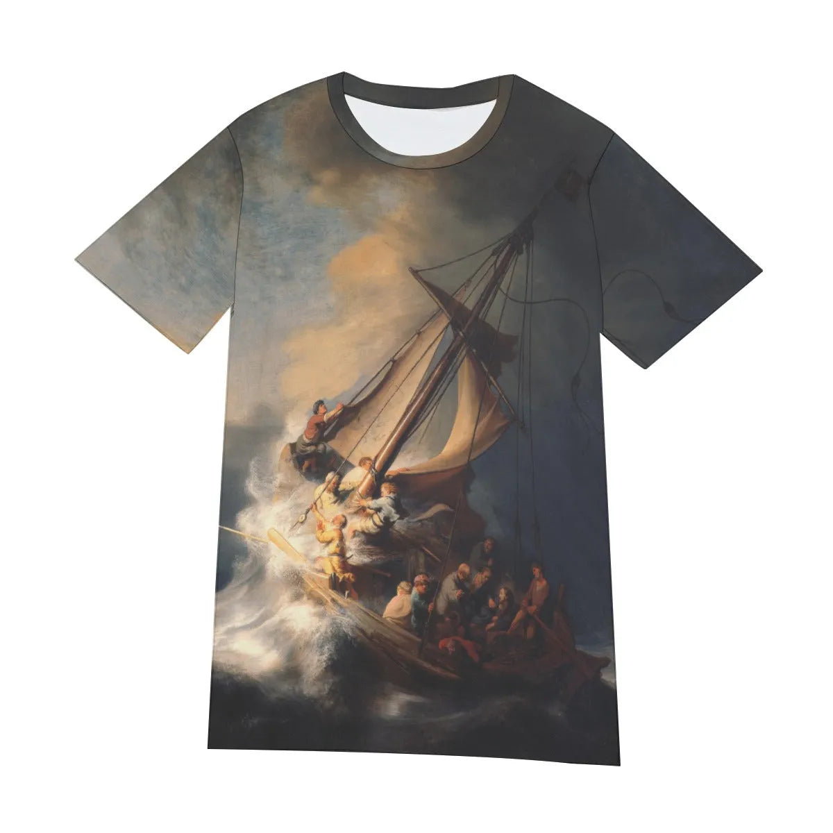 The Storm on the Sea of Galilee by Rembrandt T-Shirt