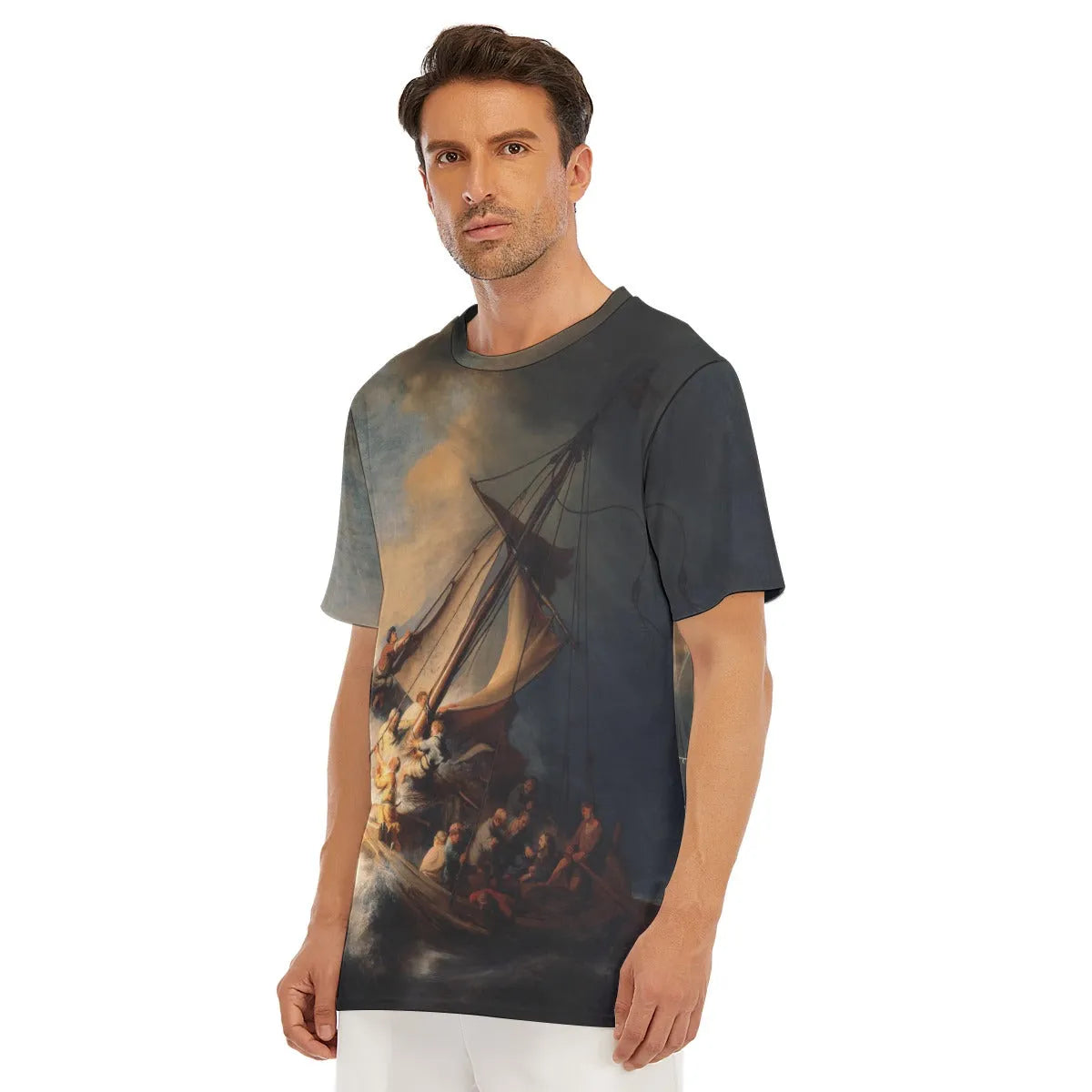 The Storm on the Sea of Galilee by Rembrandt T-Shirt