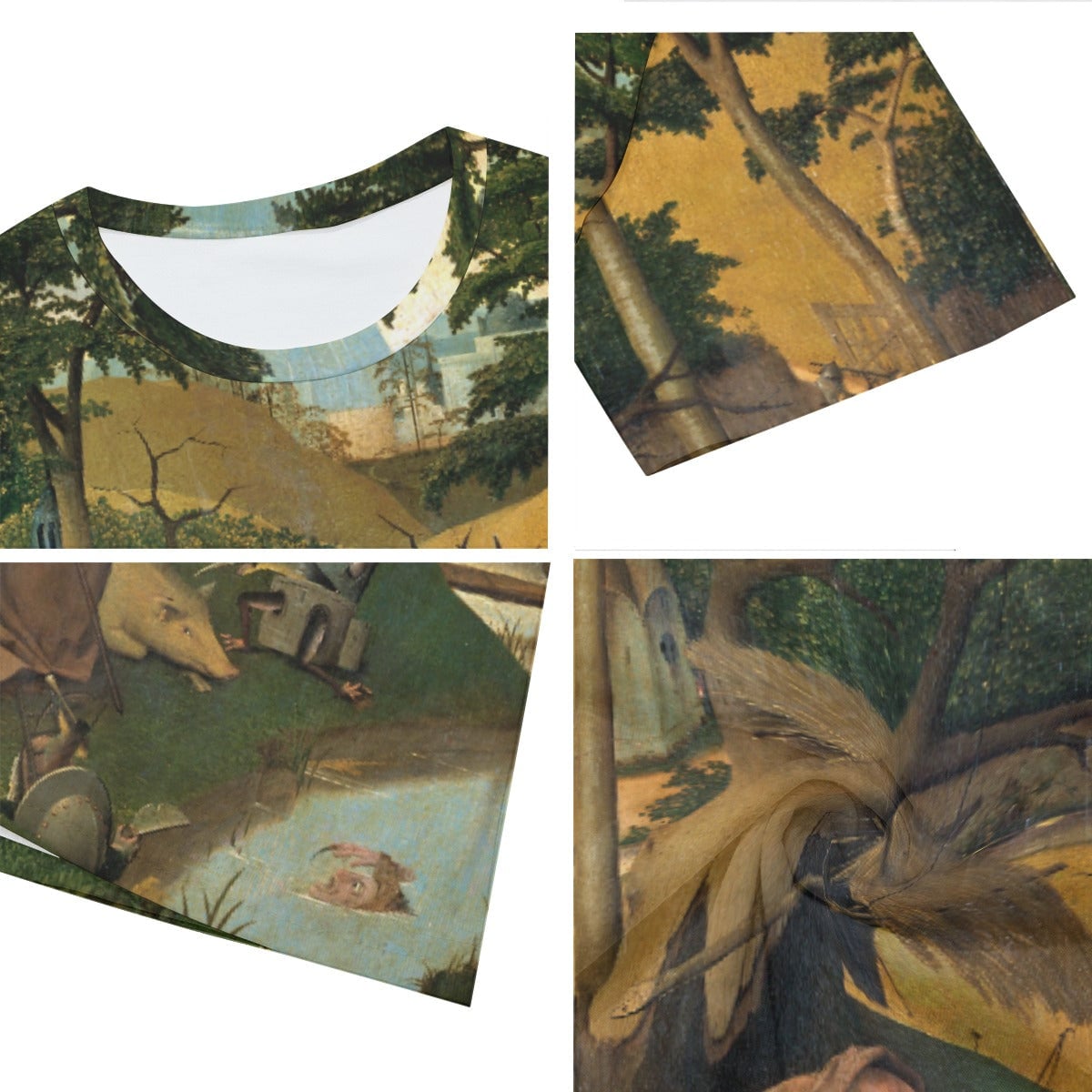 The Temptation by Hieronymus Bosch T-Shirt