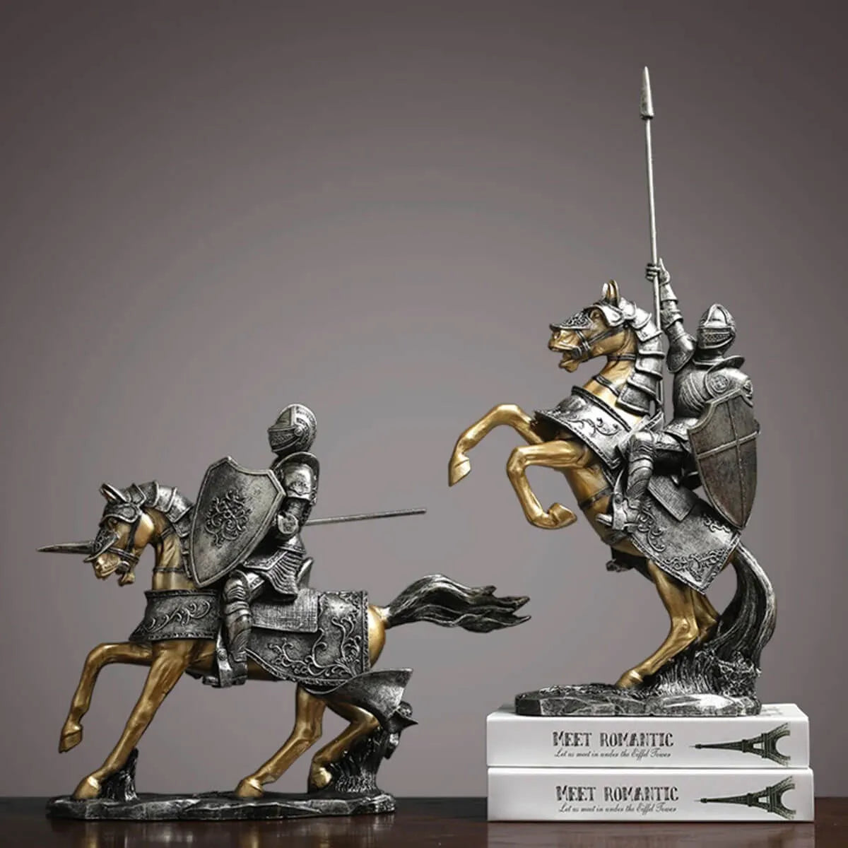 The Victory Warrior Armor Knight Sculpture