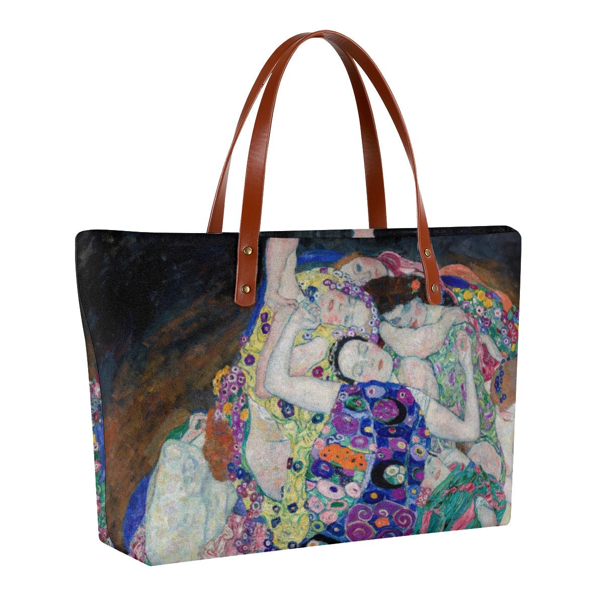 The Virgin by Gustav Klimt Waterproof Tote Bag