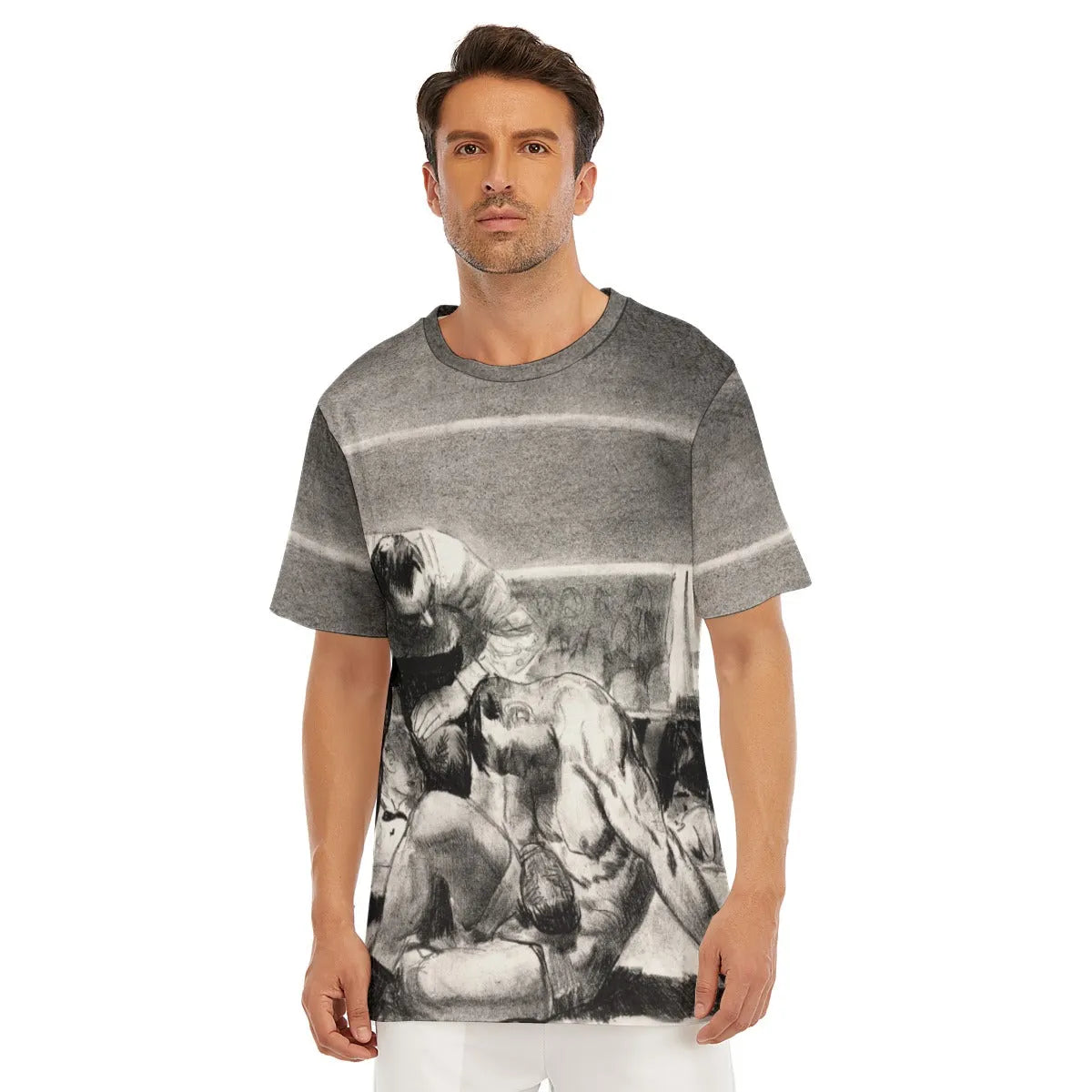 The White Hope by George Bellows T-Shirt - Boxing Art Tee