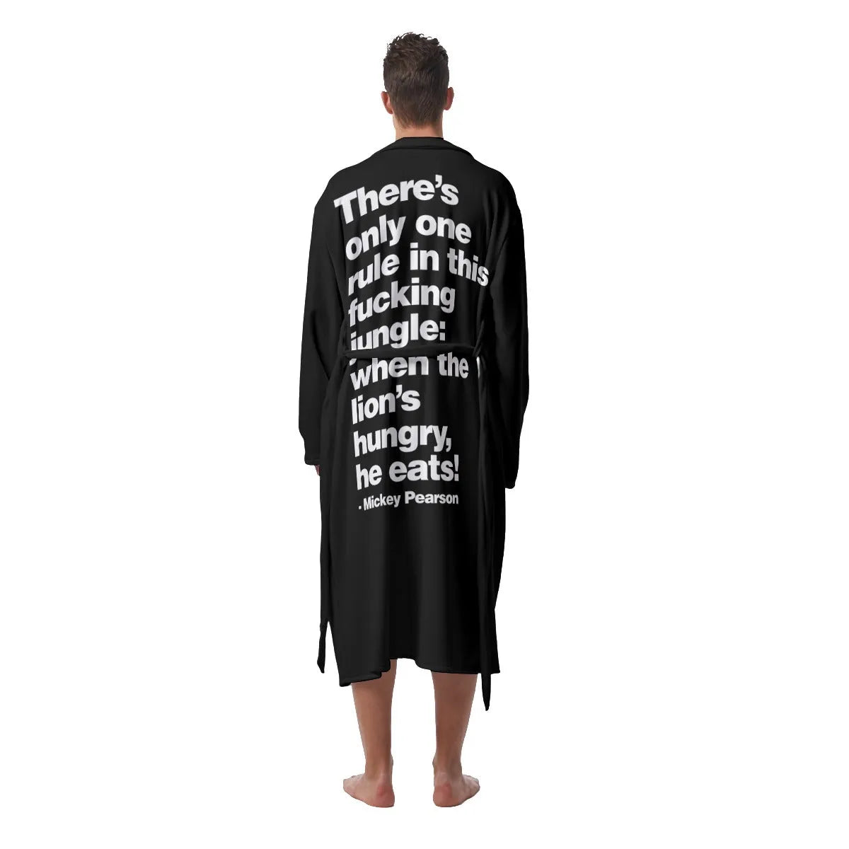 There is only one Rule in this Jungle Fleece Robe