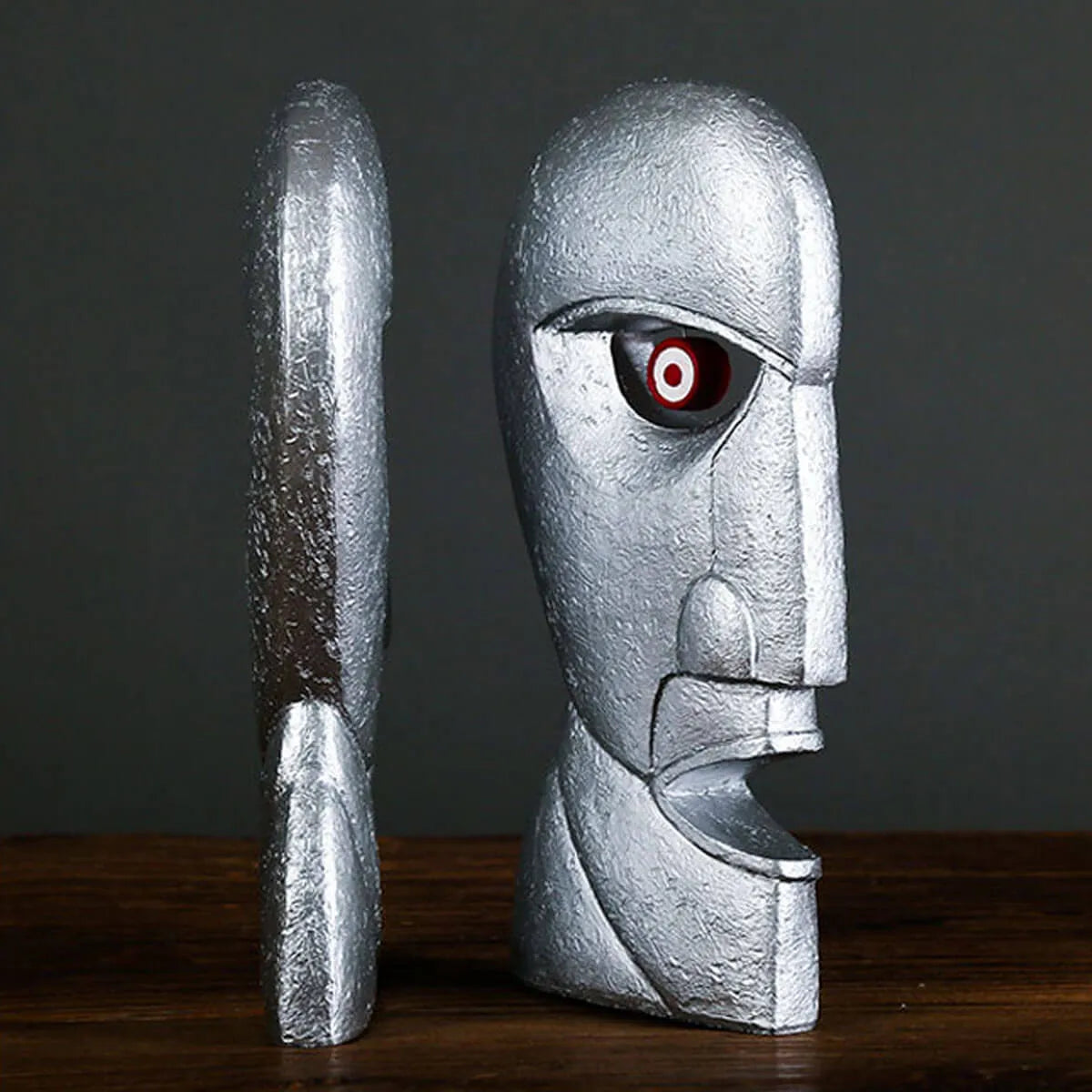 Third Absent Face Floyd Head Abstract Sculpture