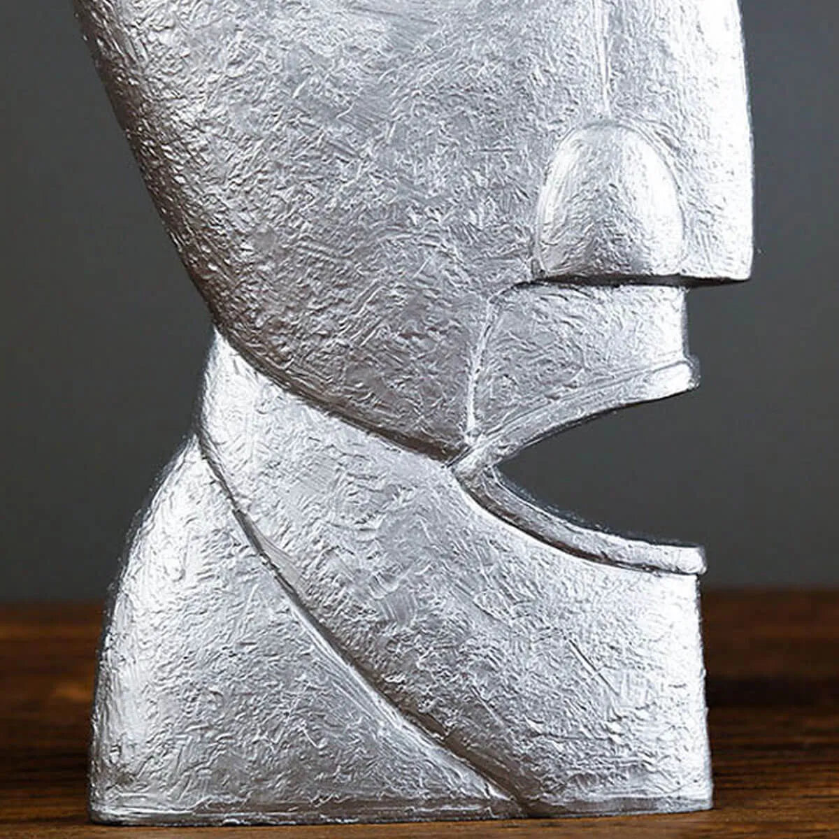 Third Absent Face Floyd Head Abstract Sculpture