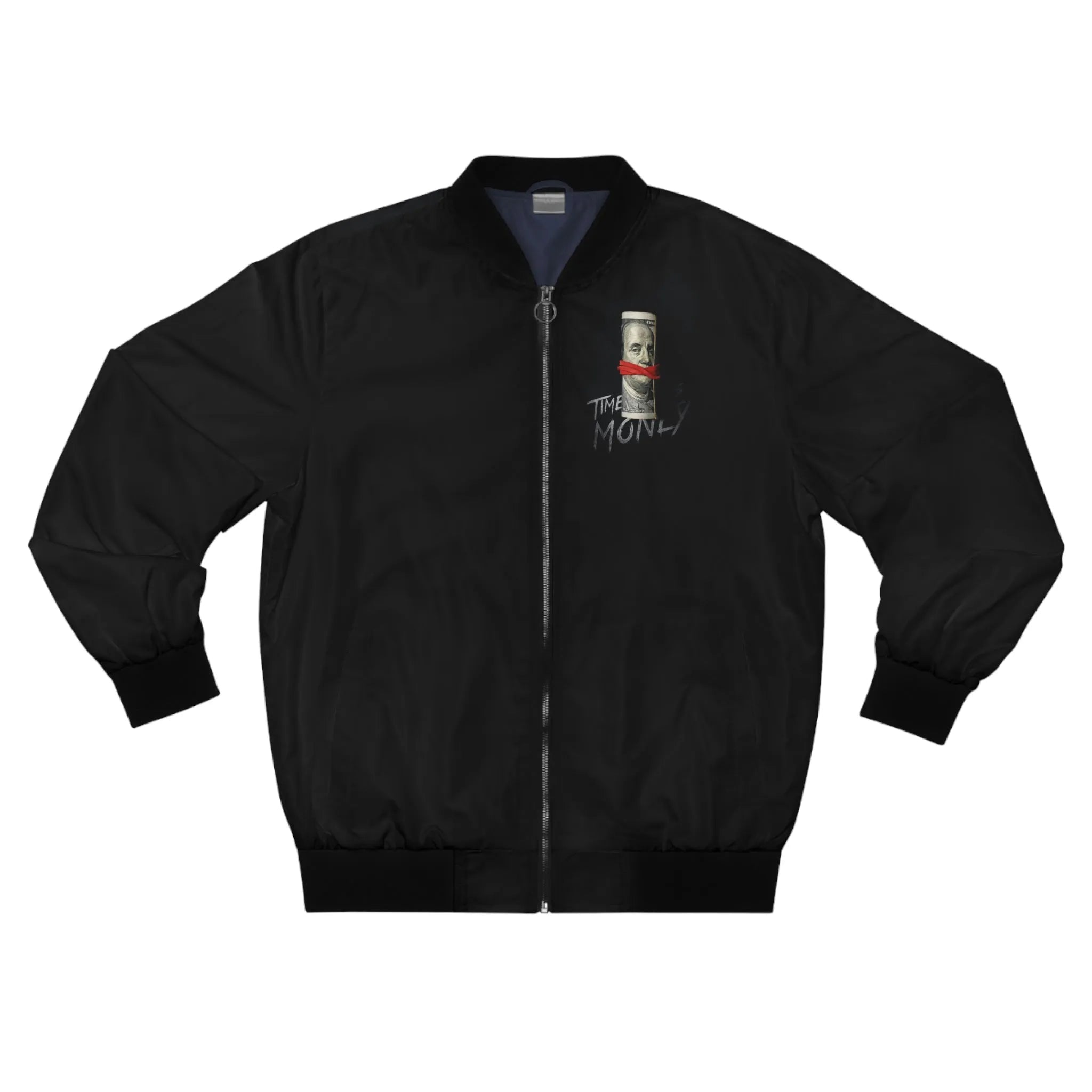 Time is Money Bomber Jacket