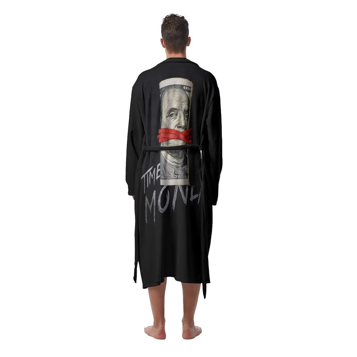 Time is Money Heavy Fleece Robe