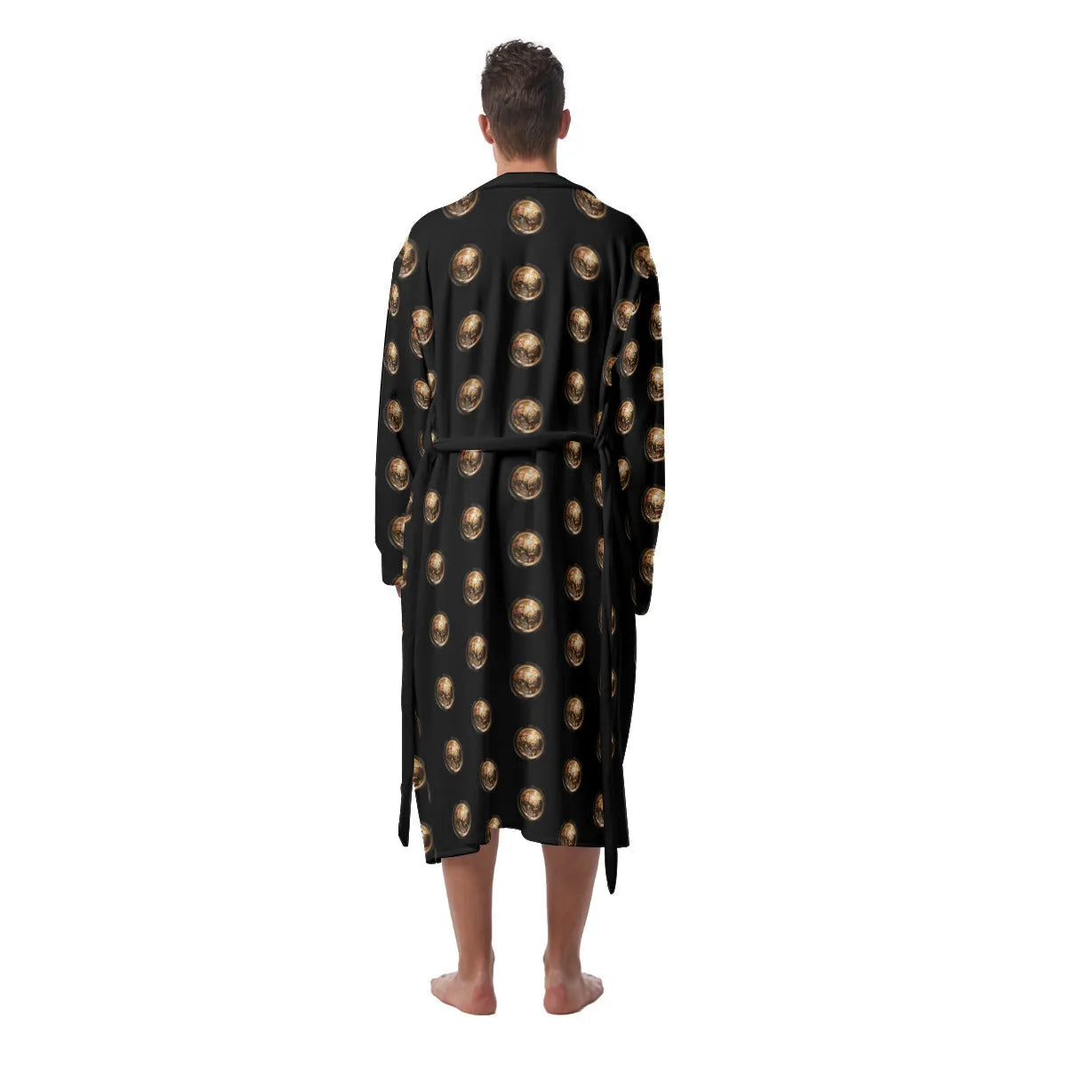 Tony from New Jersey Gangster Heavy Fleece Robe