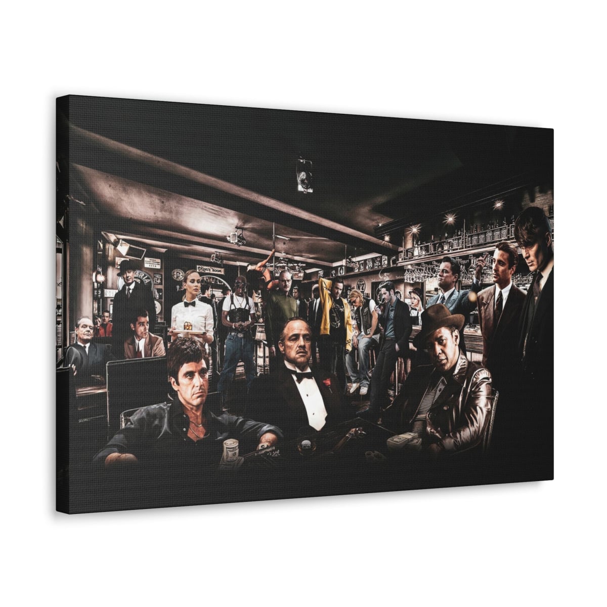 Mobsters and Crime Film Stars Decor