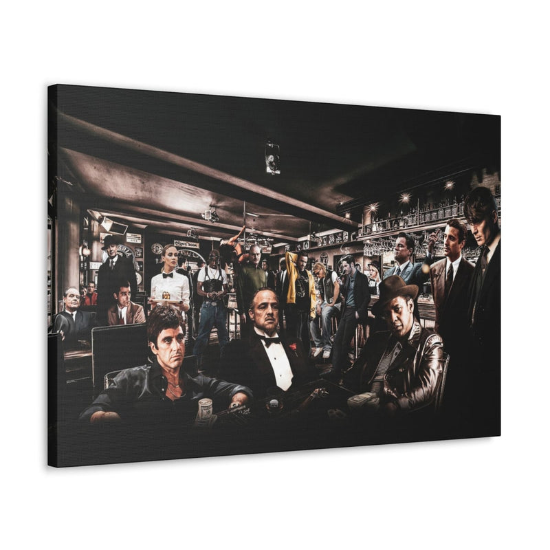 Al Capone and Godfather Poster Print