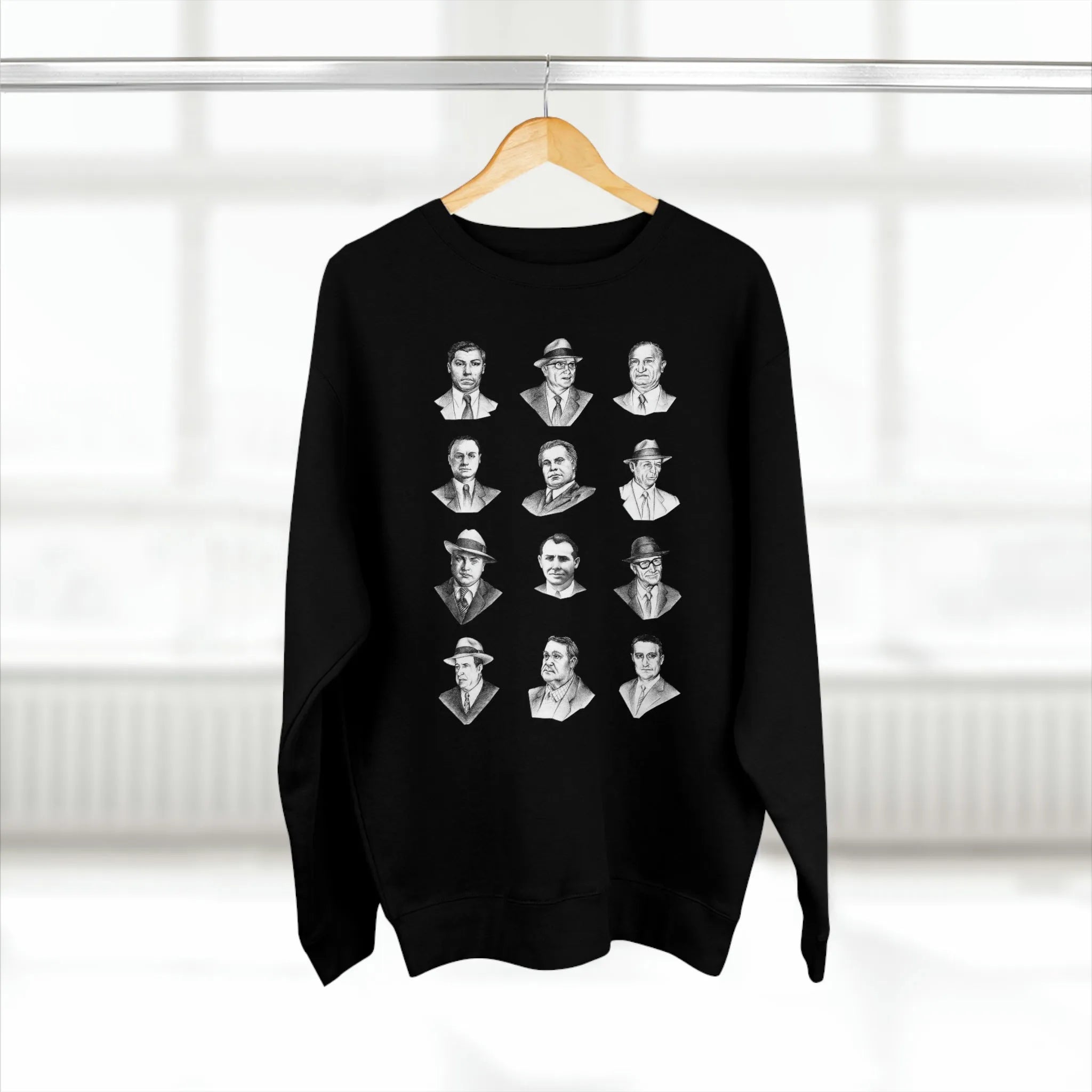 Top Real-Life Mob Bosses Cosa Nostra Sweatshirt