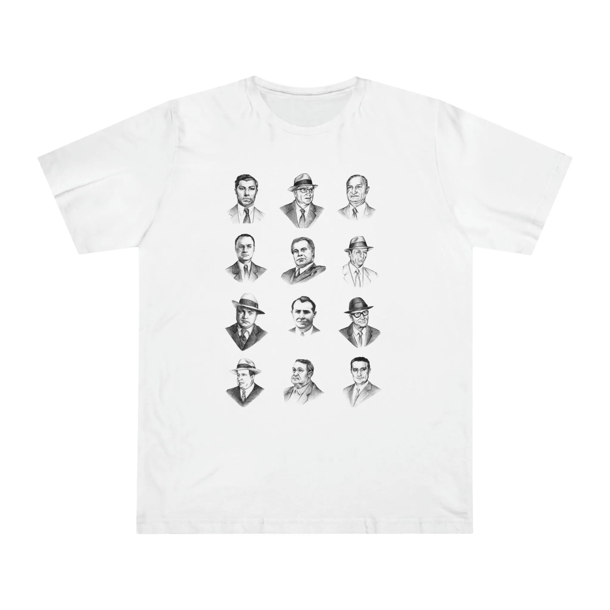 Top Real-Life Mob Bosses Cosa Nostra T-shirt