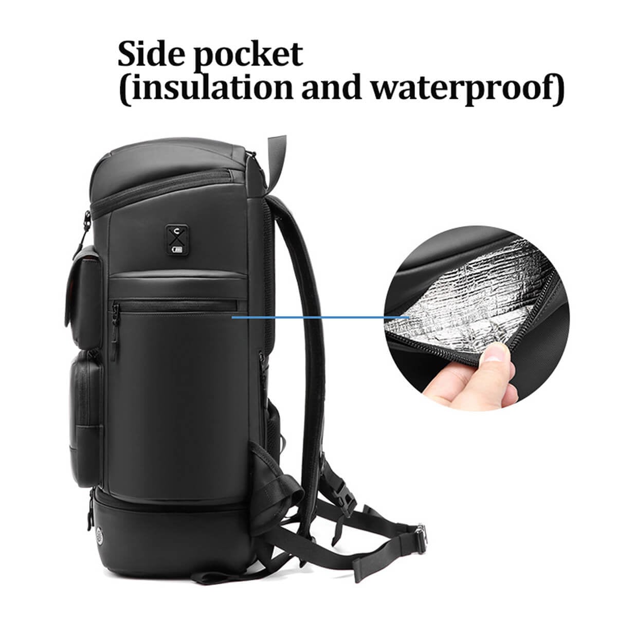 Travel Outdoor 50L Waterproof Mountaineering Backpack