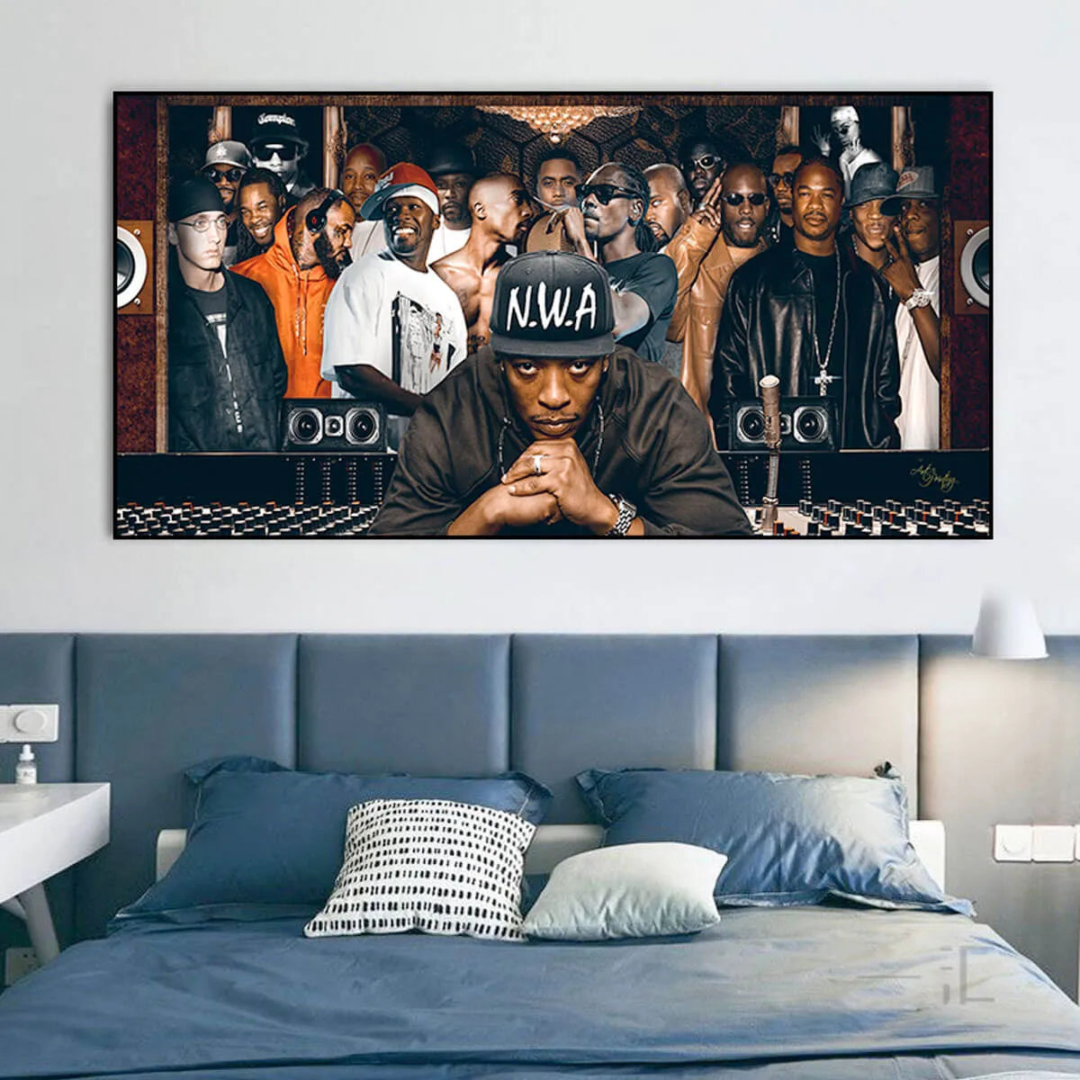 True Legends of Rap Hip Hop Singers Party Art Canvas Painting Print Wall Art