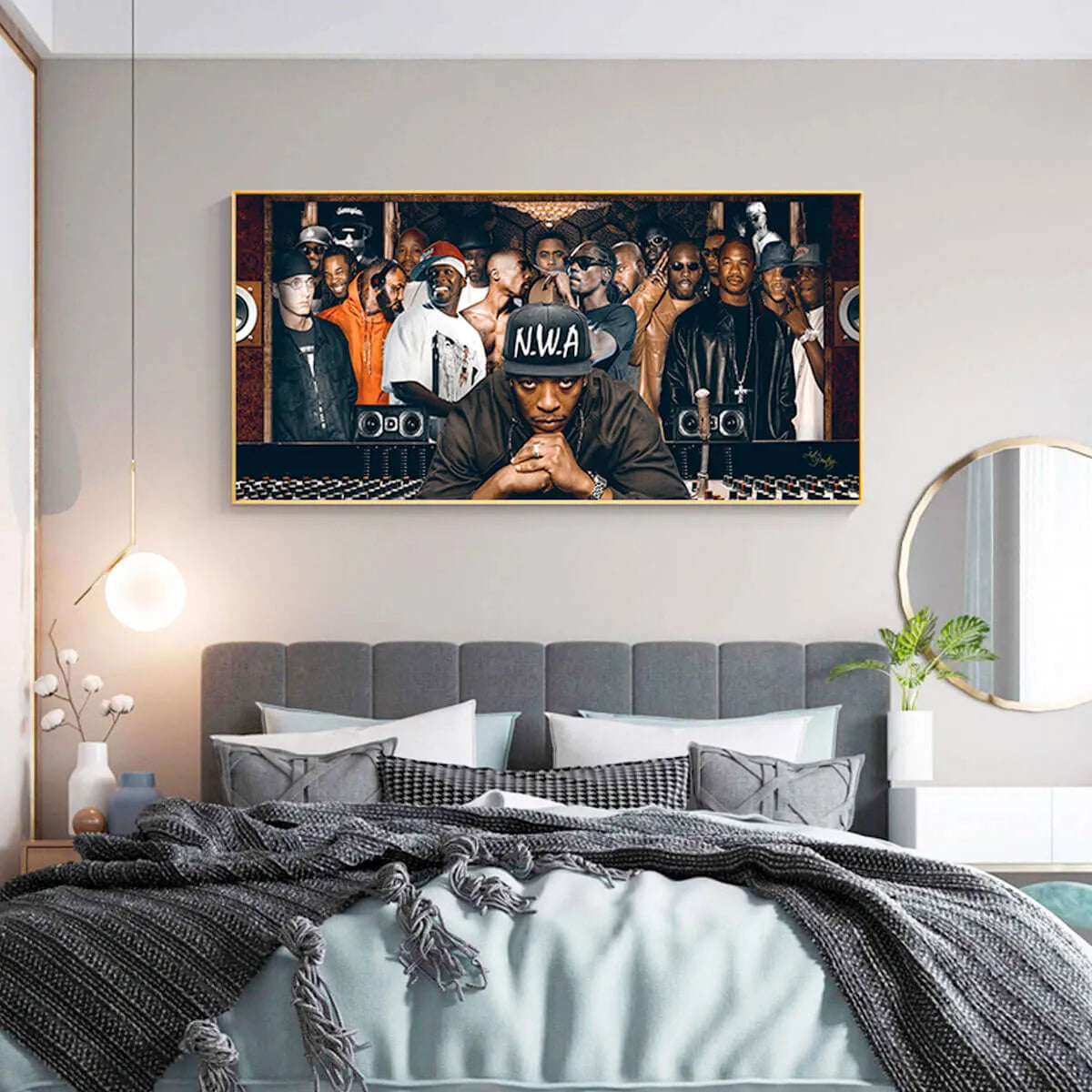 True Legends of Rap Hip Hop Singers Party Art Canvas Painting Print Wall Art