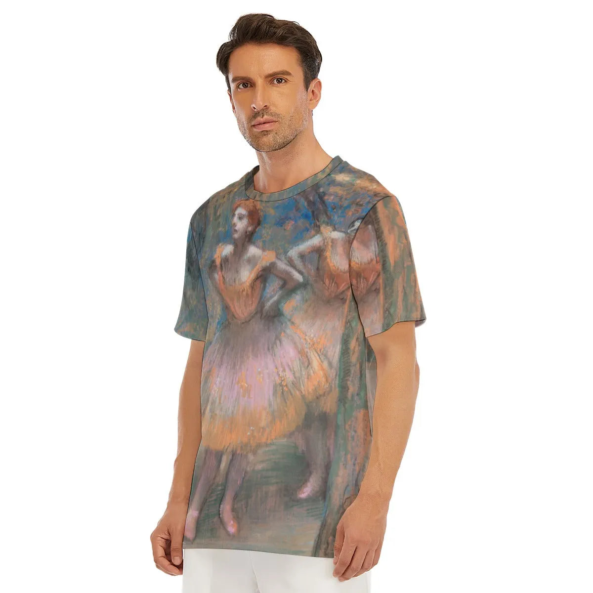 Two Dancers Ballet painting by Edgar Degas T-Shirt