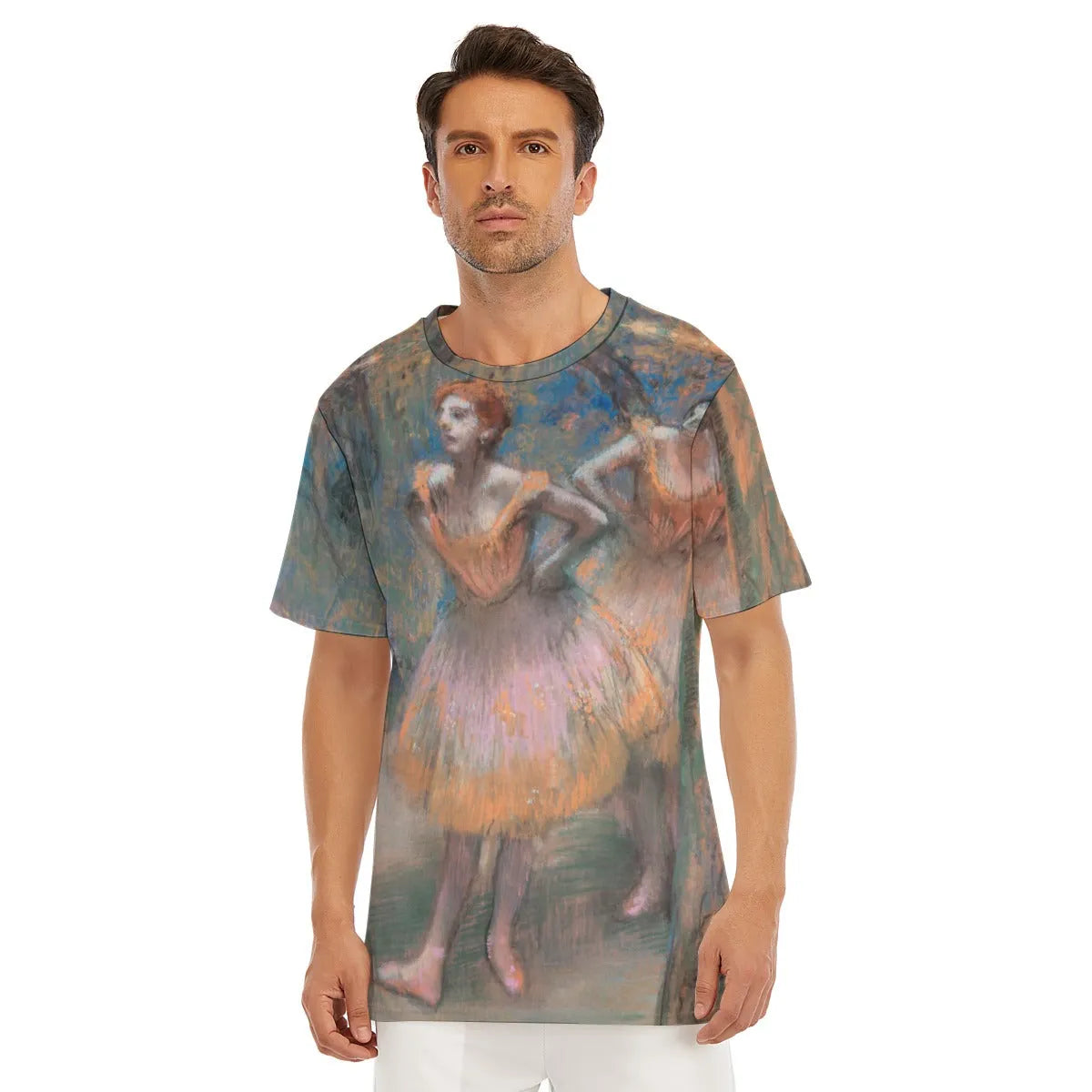 Two Dancers Ballet painting by Edgar Degas T-Shirt