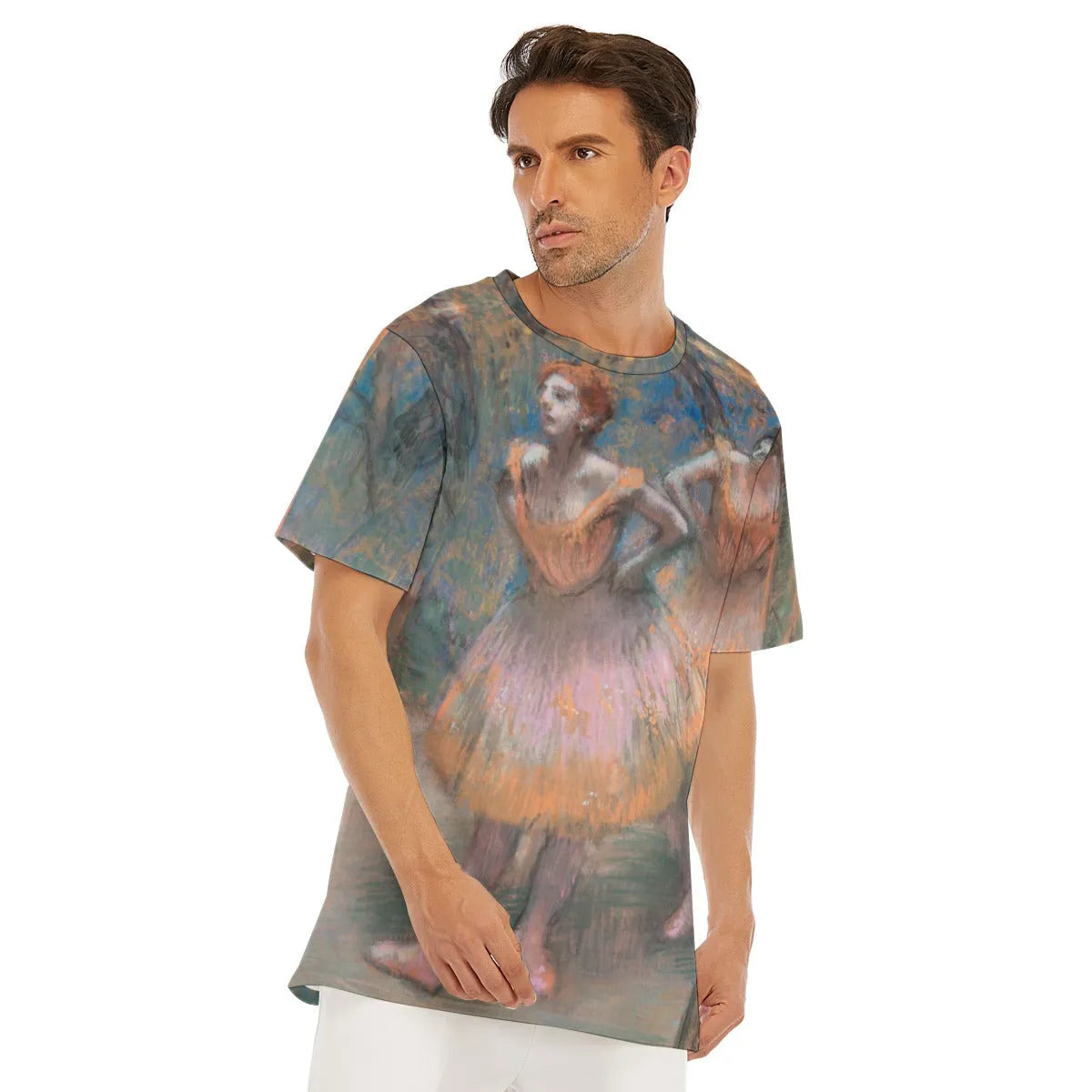 Two Dancers Ballet painting by Edgar Degas T-Shirt