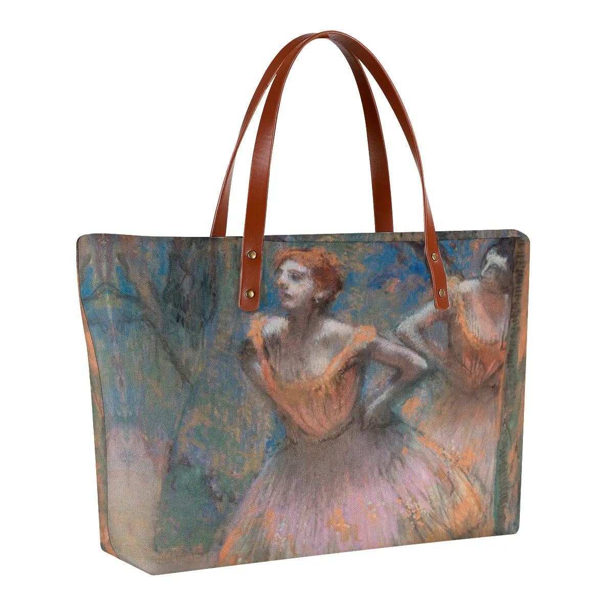 Two Dancers Ballet painting by Edgar Degas Tote Bag