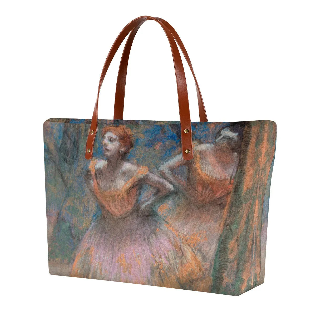 Two Dancers Ballet painting by Edgar Degas Tote Bag