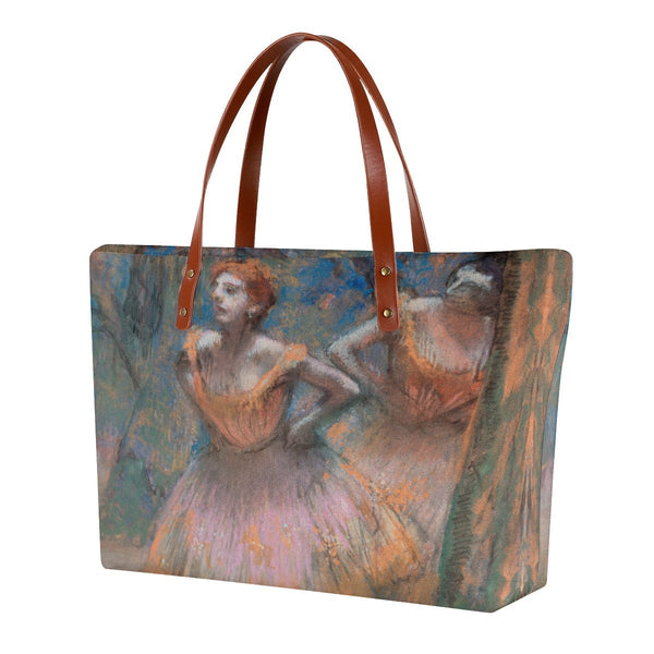 Two Dancers Ballet painting by Edgar Degas Tote Bag