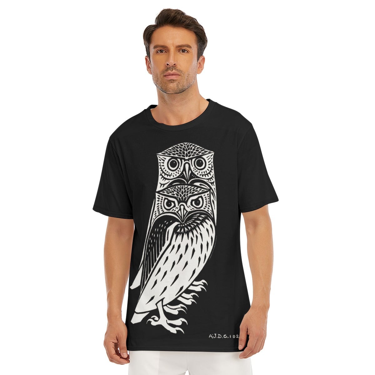 Two Owls by Julie de Graag T-Shirt