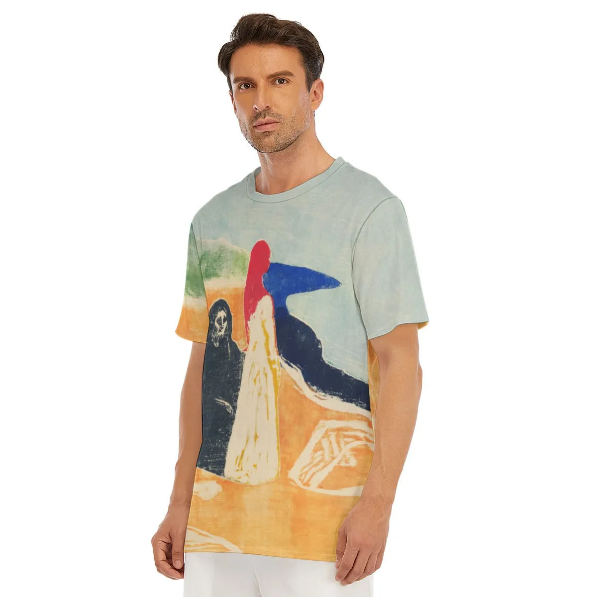 Two Women on the Shore by Edvard Munch T-Shirt