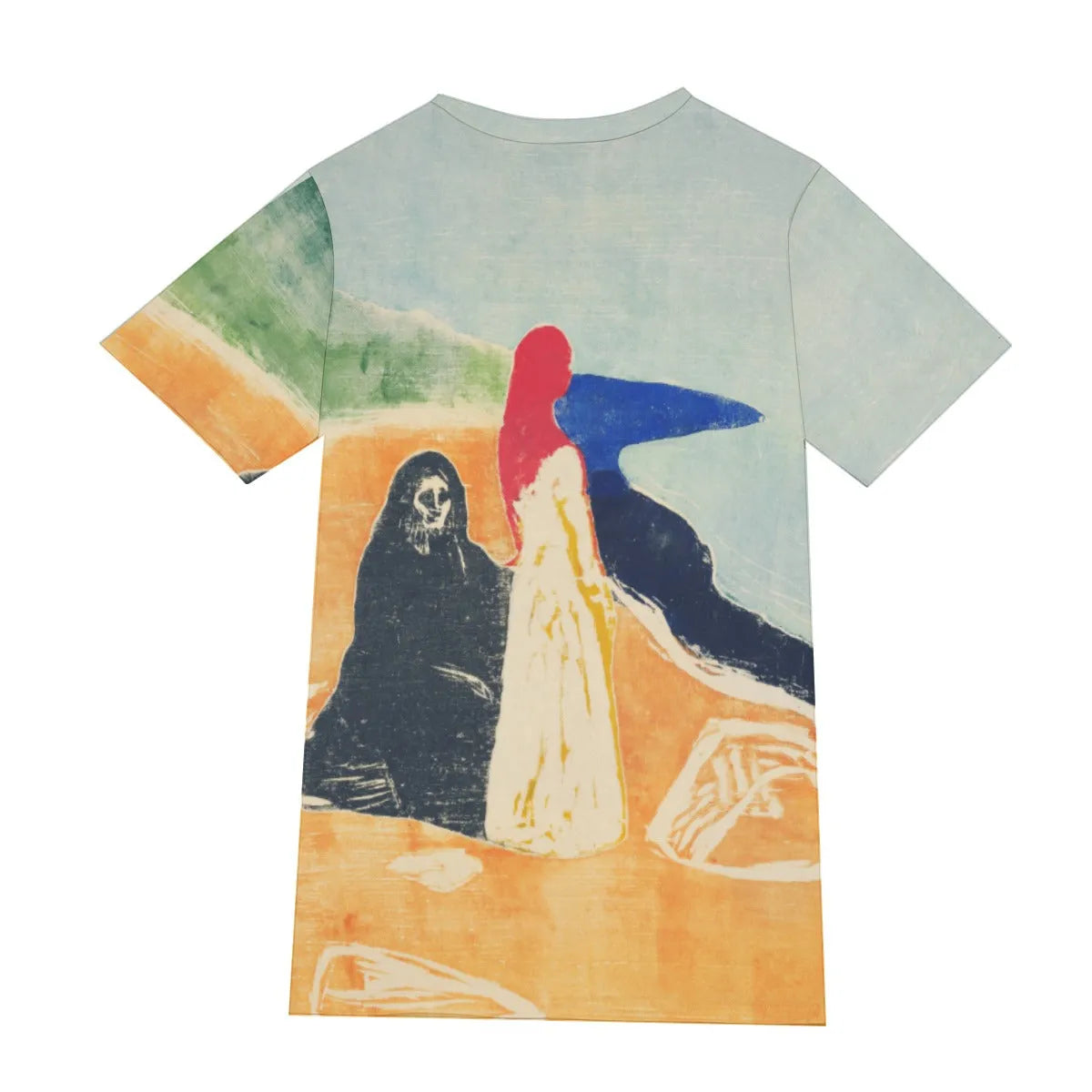 Two Women on the Shore by Edvard Munch T-Shirt