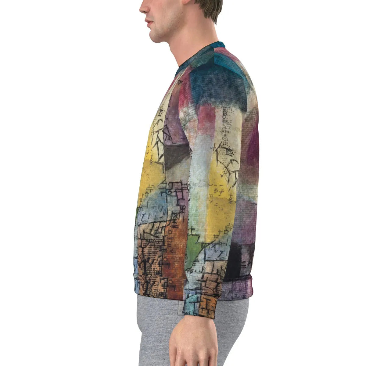 Untitled Painting Paul Klee Art Sweatshirt