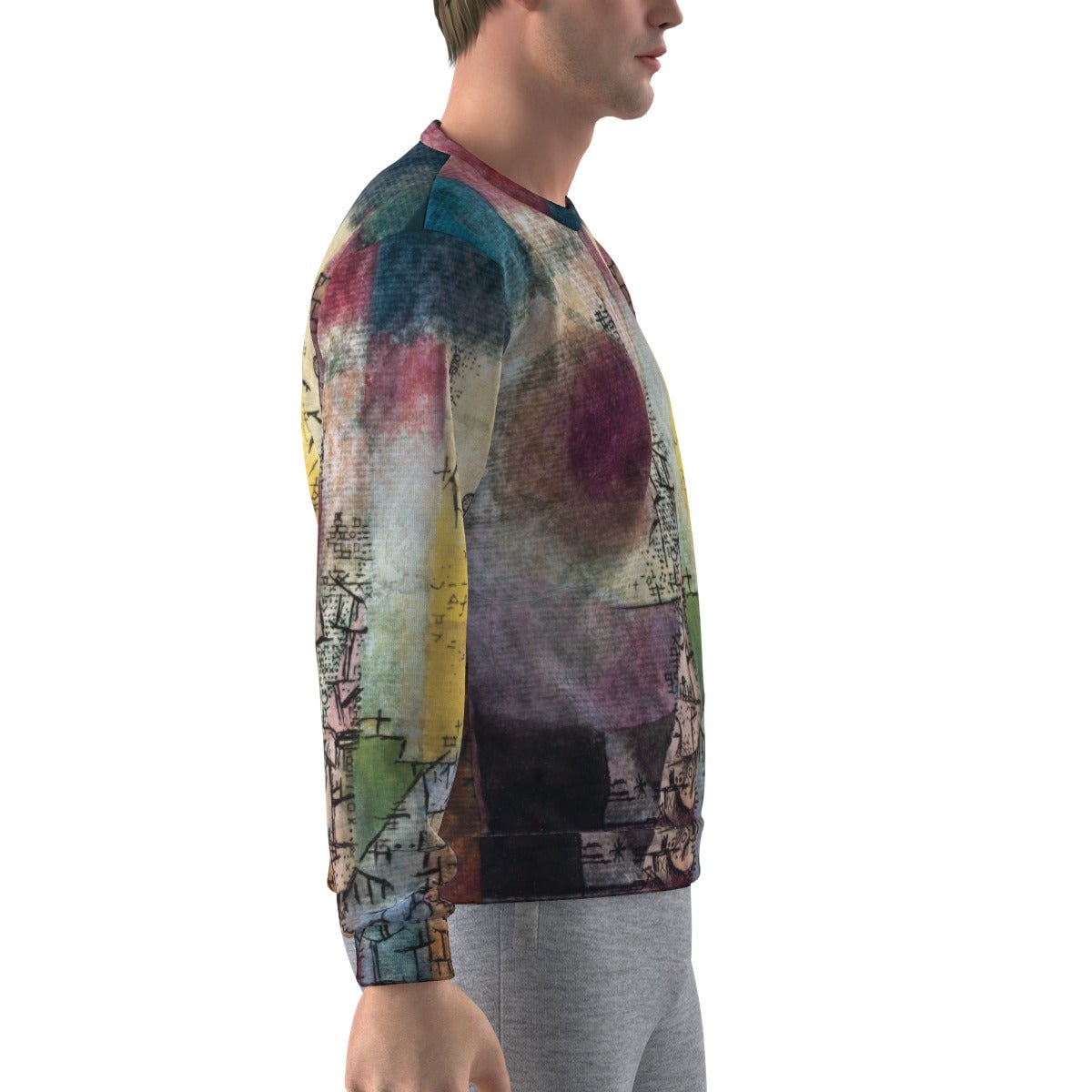 Untitled Painting Paul Klee Art Sweatshirt