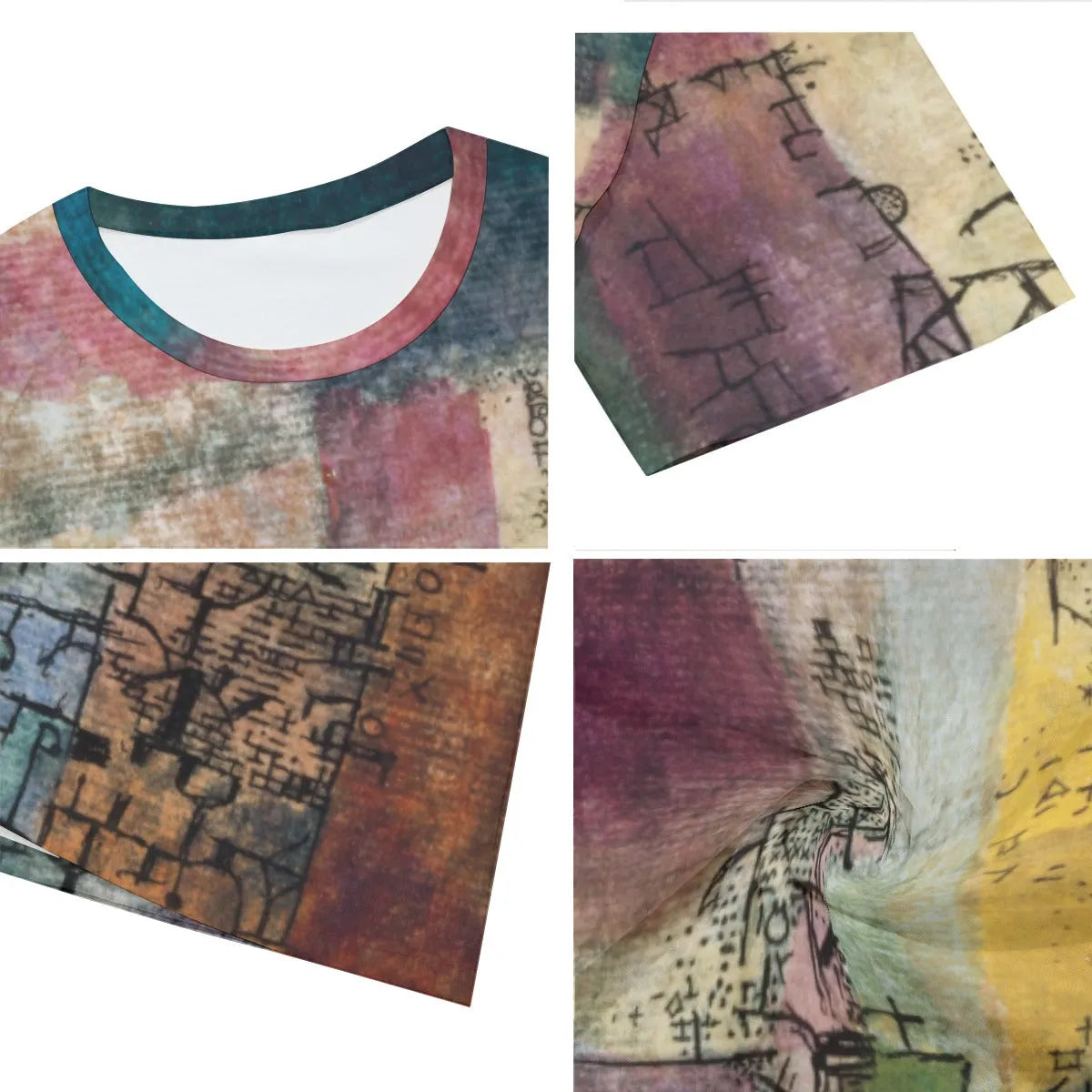 Untitled Painting Paul Klee T-Shirt - Famous Artwork Tee