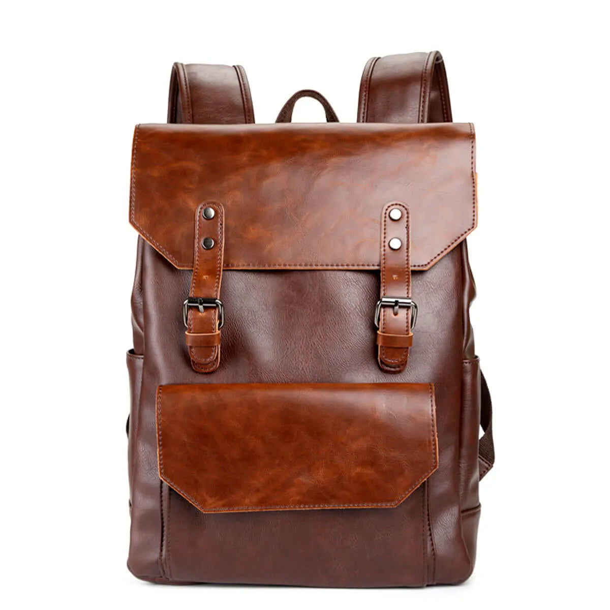 Urban Leather High-Quality Laptop Backpack