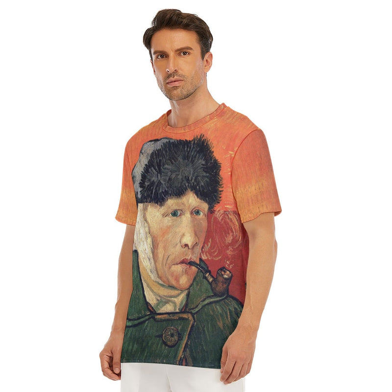 Van Gogh’s Self-Portrait with Bandaged Ear and Pipe T-Shirt