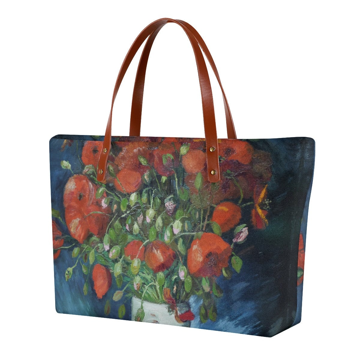 Vase with Poppies Vincent van Gogh Tote Bag