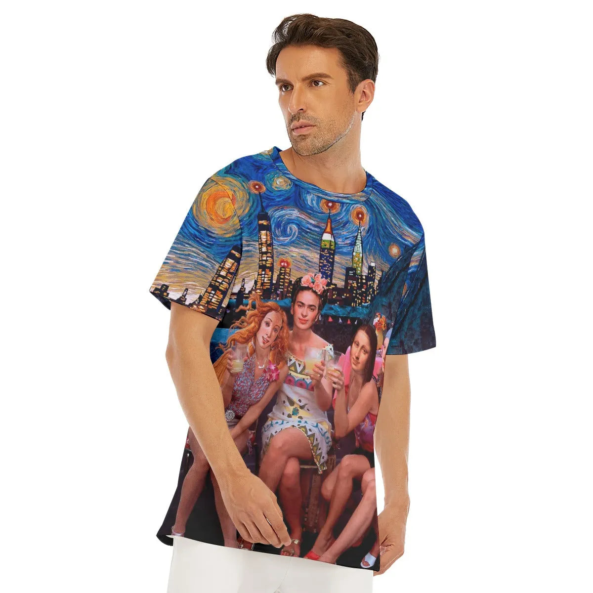 Venus Frida Mona and Vermeer’s Girls Night T-Shirt