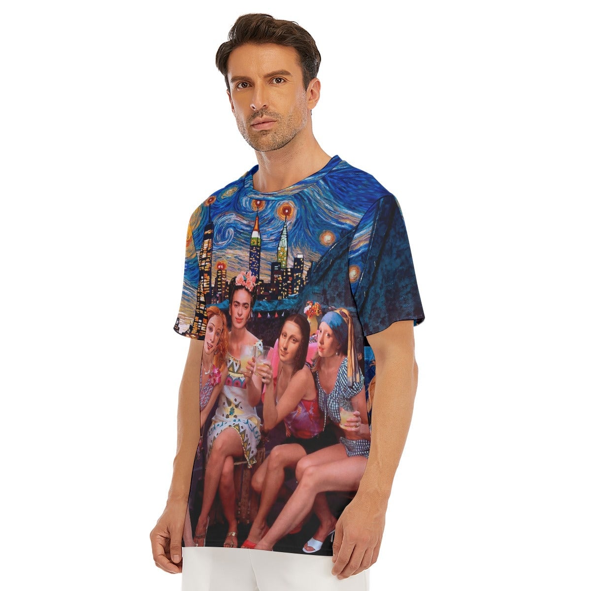 Venus Frida Mona and Vermeer’s Girls Night T-Shirt