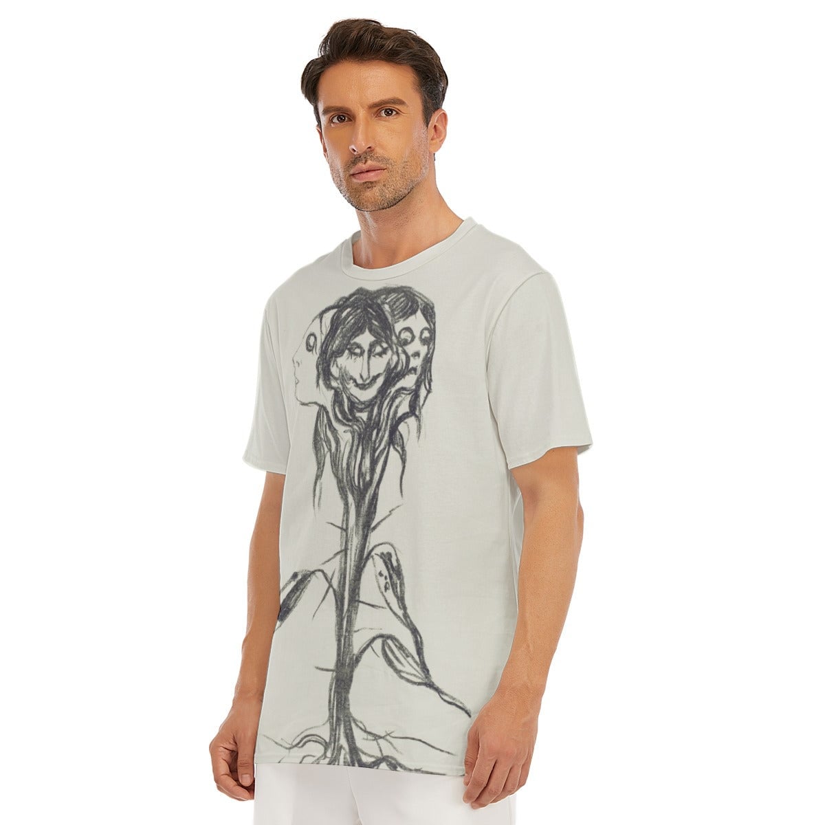 Vignette Amaryllis by Edvard Munch T-Shirt