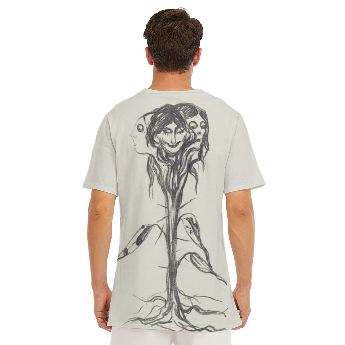 Vignette Amaryllis by Edvard Munch T-Shirt