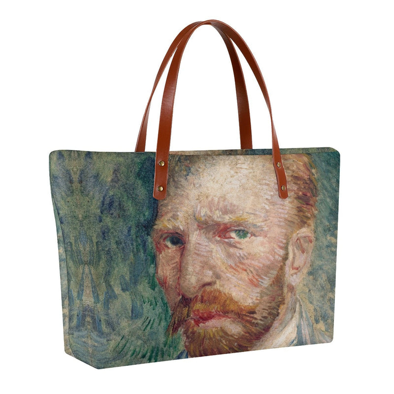 Vincent van Gogh’s Self-Portrait 1889 Tote Bag – The Mob Wife